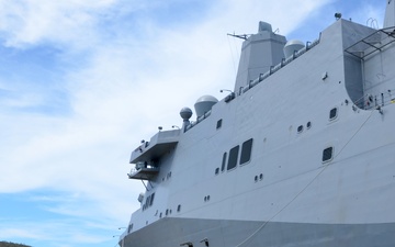 USS John P. Murtha Conducts First Port Call in Guantanamo Bay, Cuba