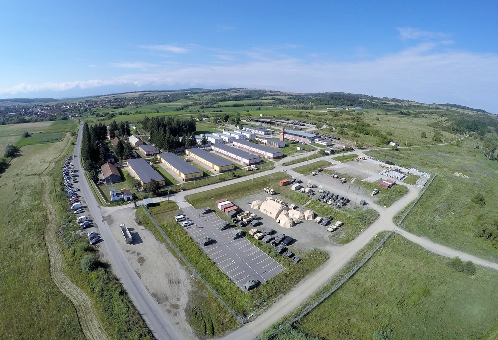 Aerial Photographs of Alabama Army National Guard in Romania