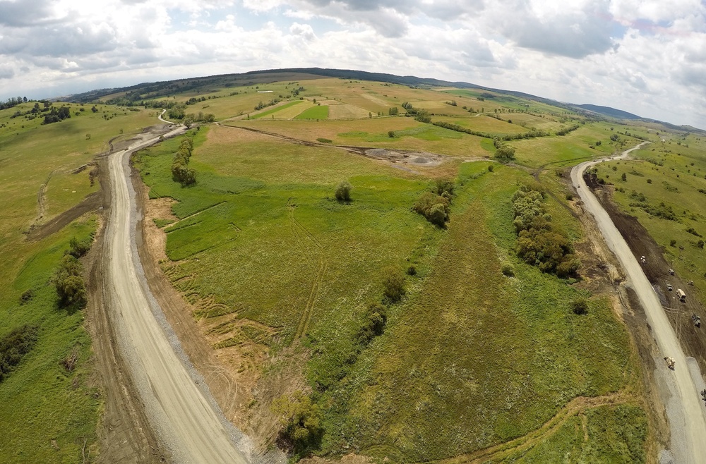 Aerial Photographs of Alabama Army National Guard in Romania