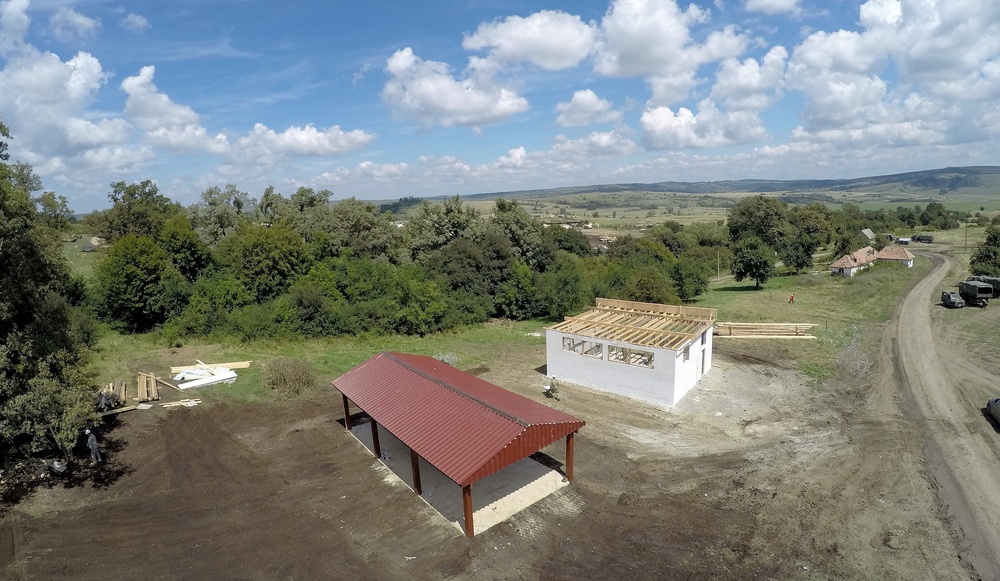 Aerial Photographs of Alabama Army National Guard in Romania