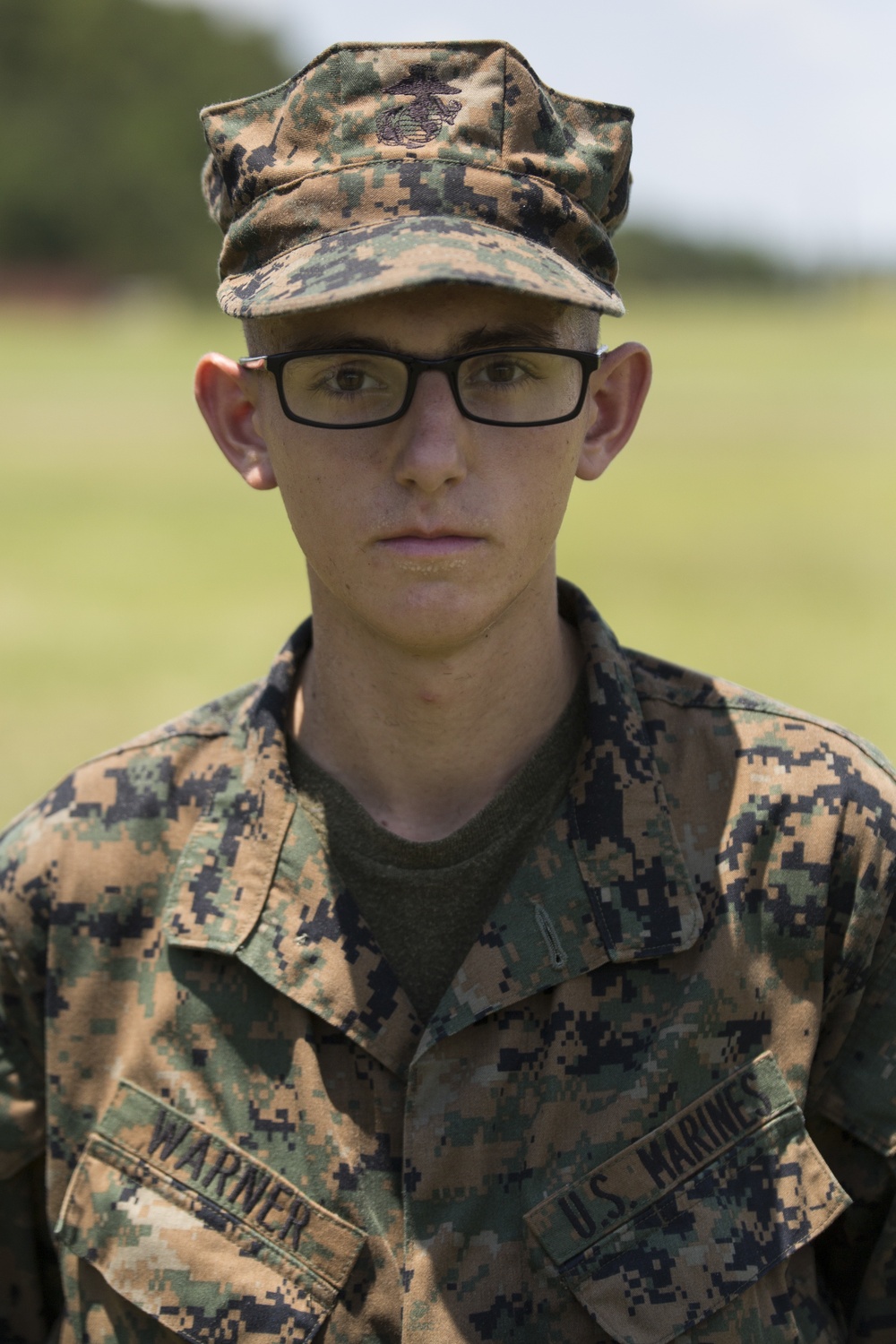 Massillon, Ohio, native training at Parris Island to become U.S. Marine