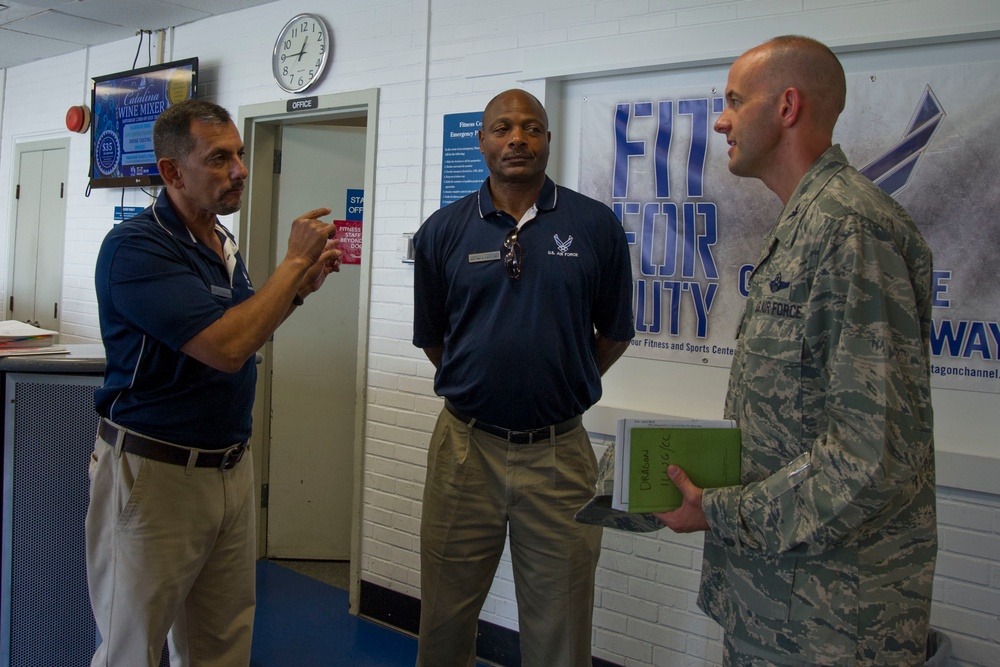 11th Wing leadership meet 11th MSG Airmen