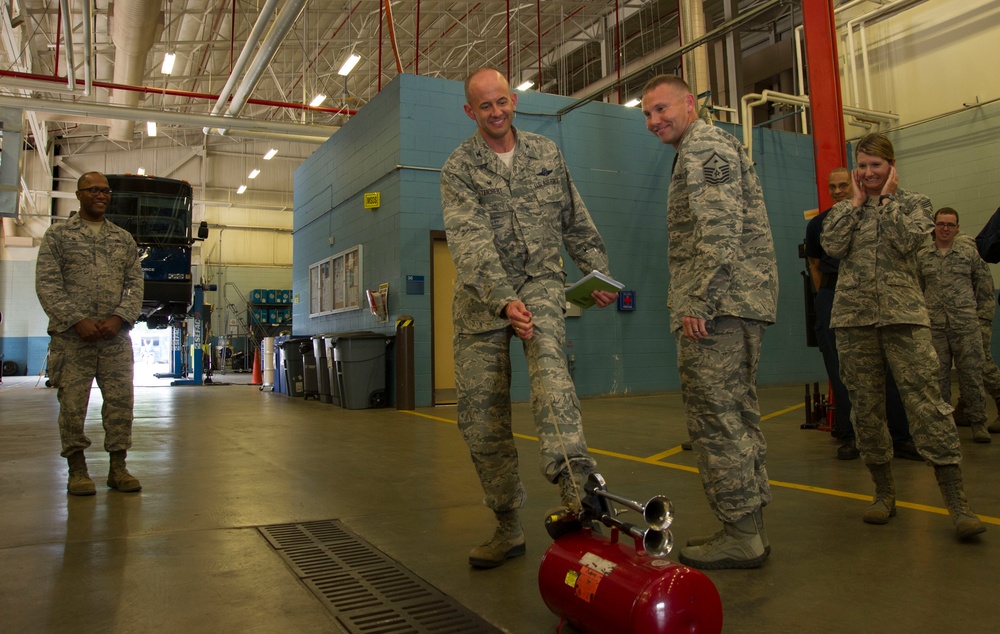 11th WG leadership visits U.S. Air Force Band and Honor Guard