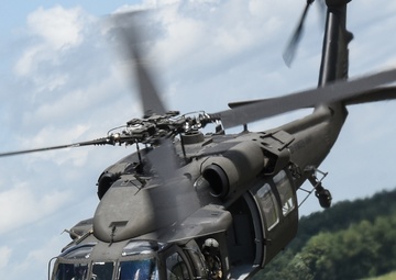 Army Reserve Aviation Command Conducts Slingload Training with Indiana National Guard