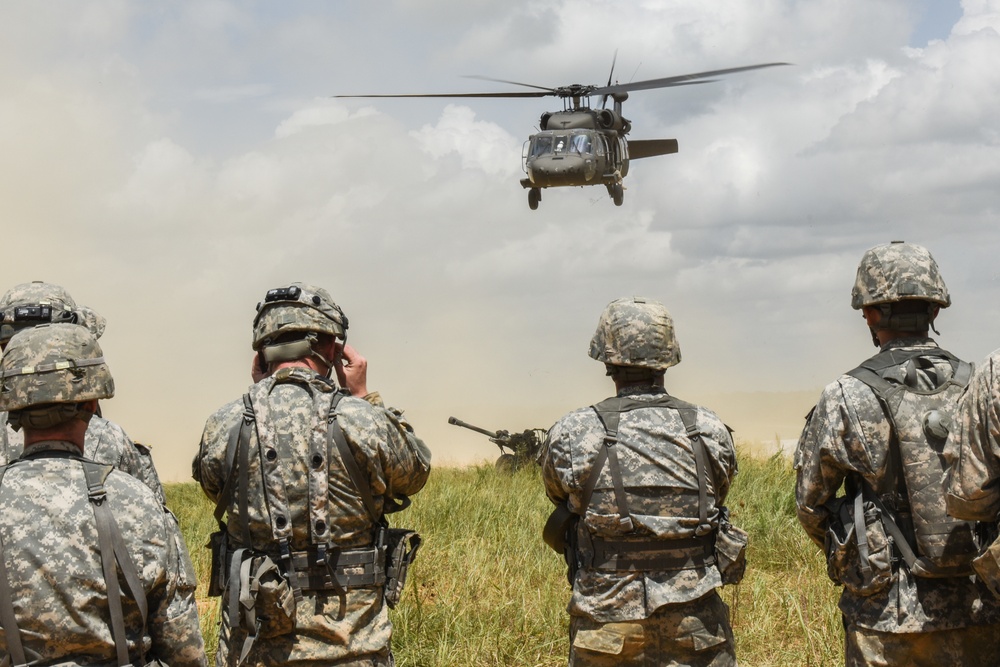 Army Reserve Aviation Command Conducts Slingload Training with Indiana National Guard