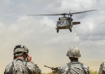 Army Reserve Aviation Command Conducts Slingload Training with Indiana National Guard