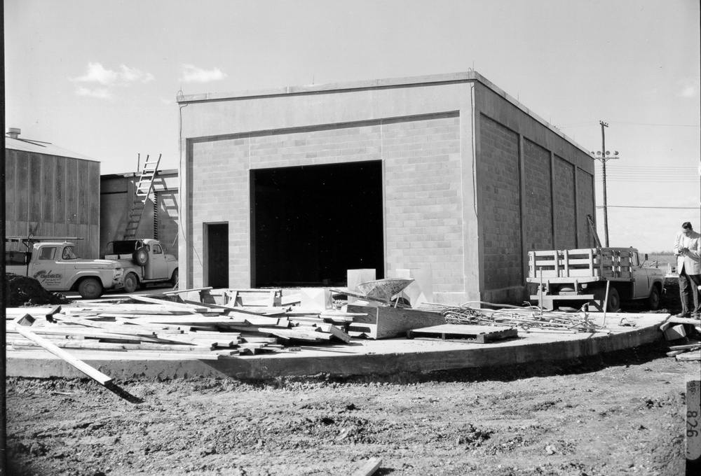 Construction of Atlas F Missile sites surrounding Dyess Air Force Base in the early 1960's