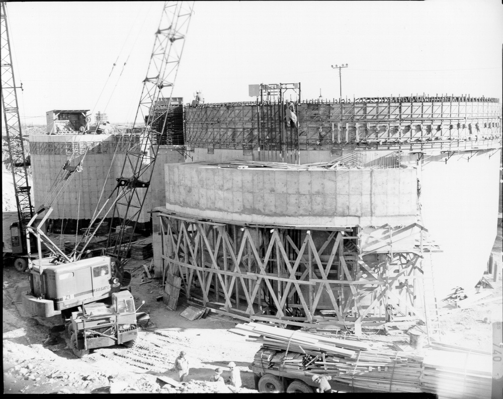 Construction of Atlas F Missile sites surrounding Dyess Air Force Base in the early 1960's