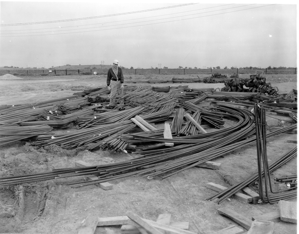 Construction of Atlas F Missile sites surrounding Dyess Air Force Base in the early 1960's