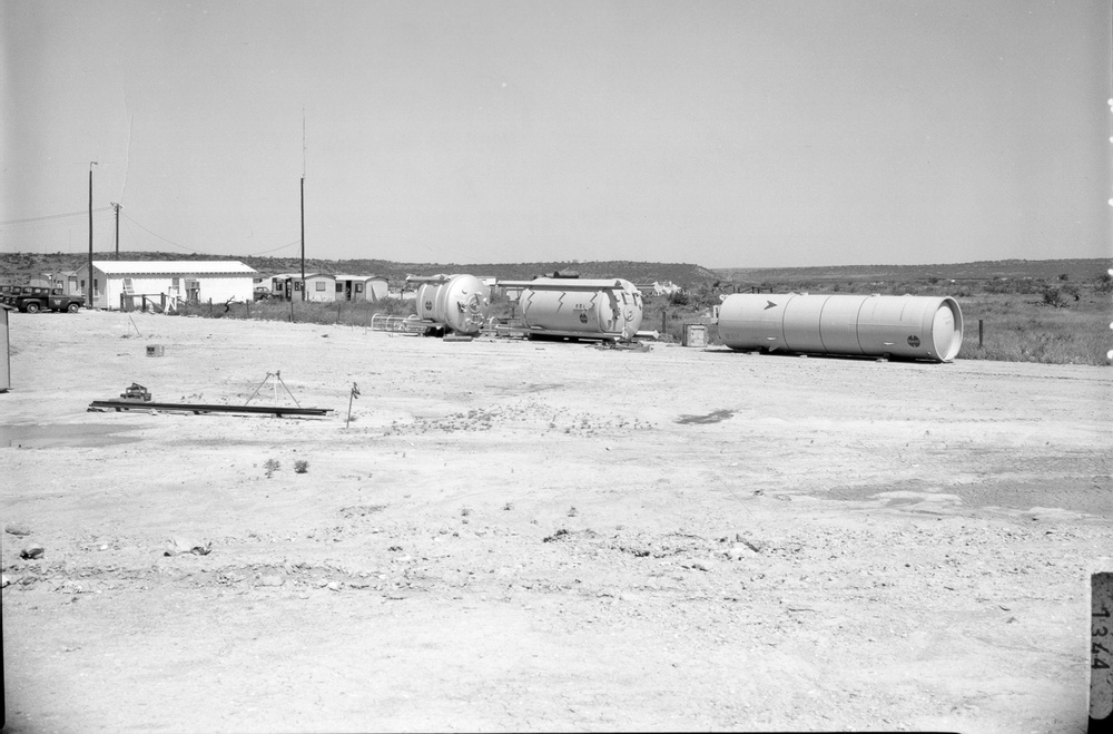 Construction of Atlas F Missile sites surrounding Dyess Air Force Base in the early 1960's