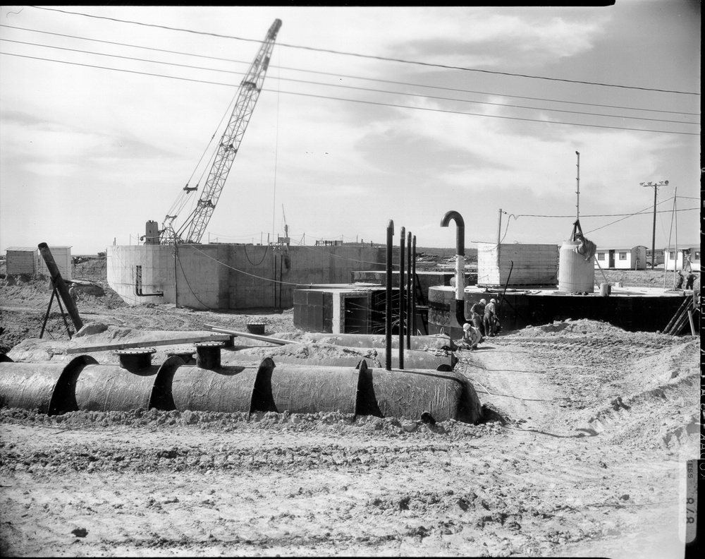 Construction of Atlas F Missile sites surrounding Dyess Air Force Base in the early 1960's