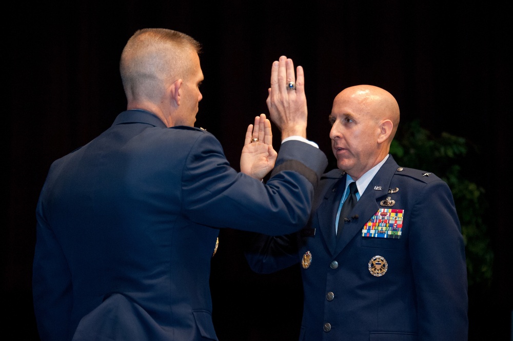 Brig Gen Thomas promotion ceremony