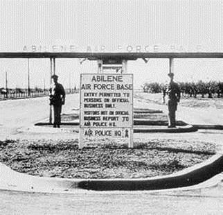 Dyess Air Force Base in the 1950's