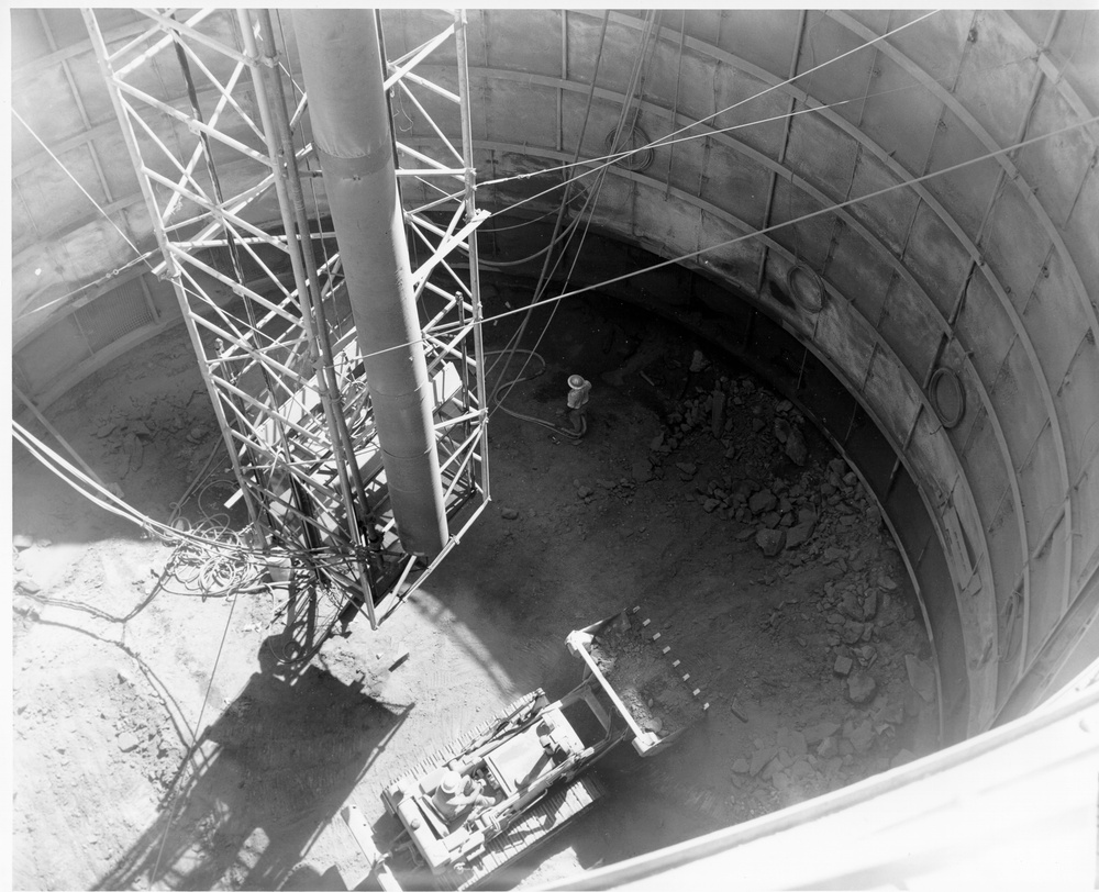 Construction of Atlas F Missile sites surrounding Dyess Air Force Base in the early 1960's