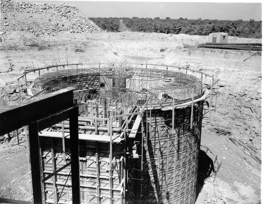 Construction of Atlas F Missile sites surrounding Dyess Air Force Base in the early 1960's