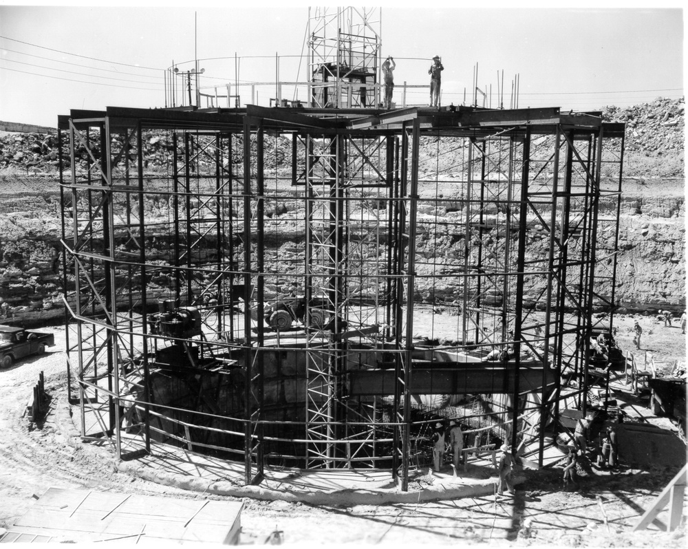 Construction of Atlas F Missile sites surrounding Dyess Air Force Base in the early 1960's