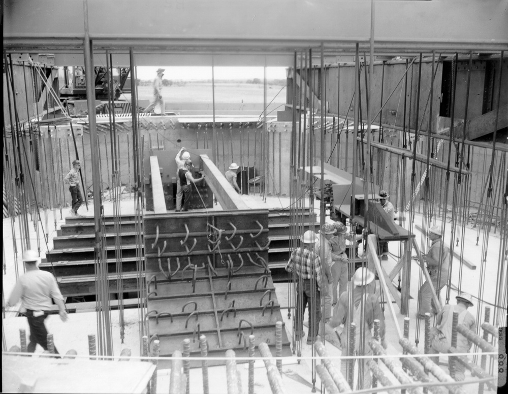 Construction of Atlas F Missile sites surrounding Dyess Air Force Base in the early 1960's