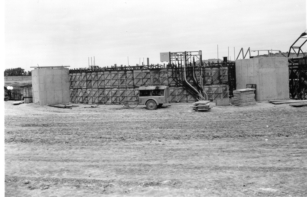 Construction of Atlas F Missile sites surrounding Dyess Air Force Base in the early 1960's