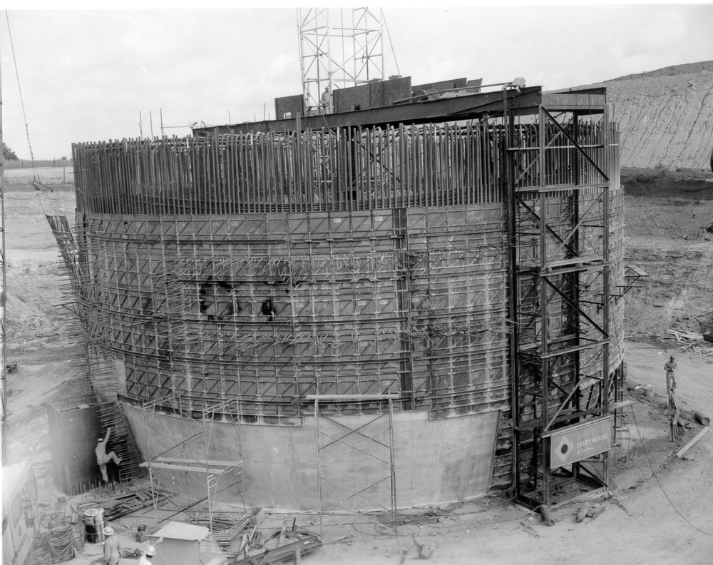 Construction of Atlas F Missile sites surrounding Dyess Air Force Base in the early 1960's