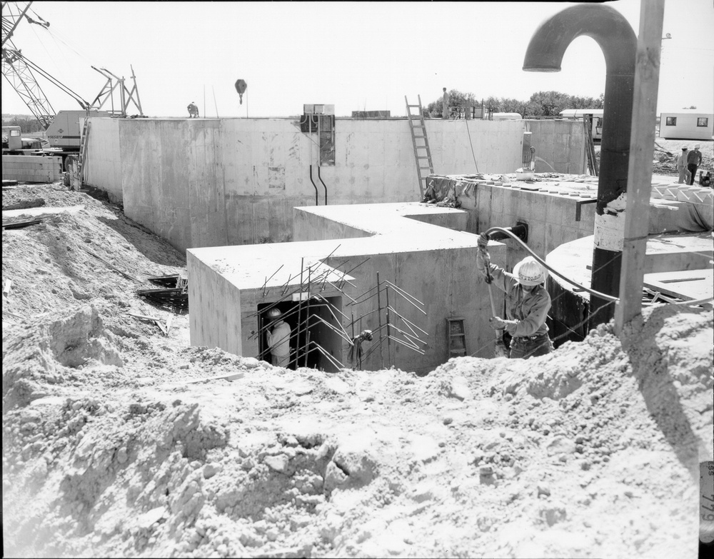 Construction of Atlas F Missile sites surrounding Dyess Air Force Base in the early 1960's