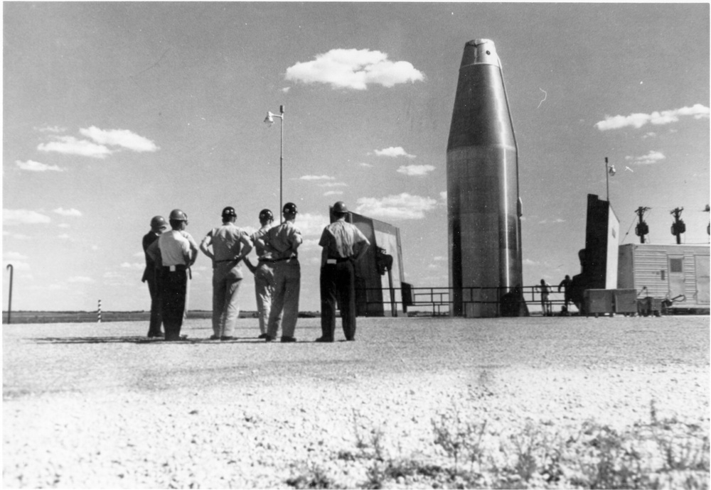 Construction of Atlas F Missile sites surrounding Dyess Air Force Base in the early 1960's