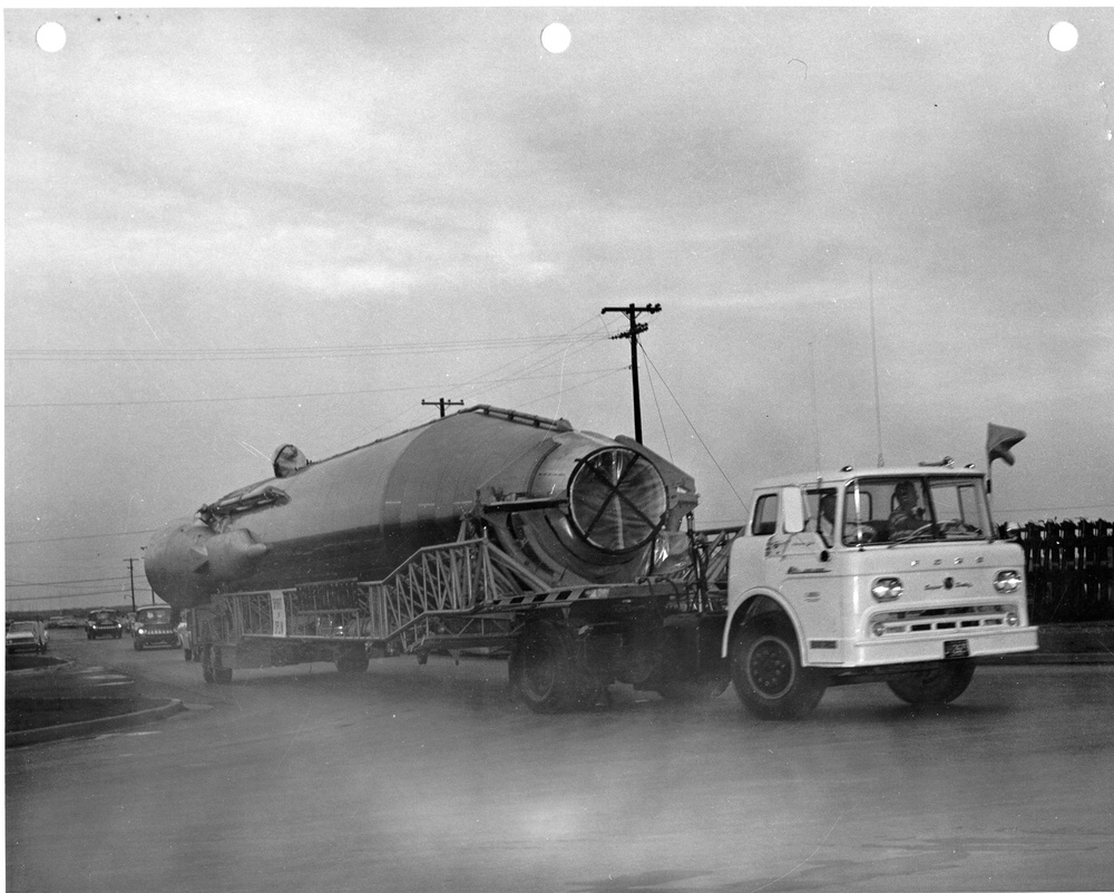 Construction of Atlas F Missile sites surrounding Dyess Air Force Base in the early 1960's