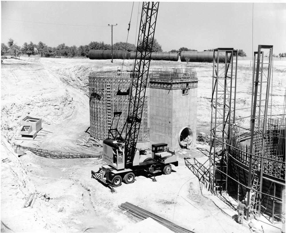 Construction of Atlas F Missile sites surrounding Dyess Air Force Base in the early 1960's