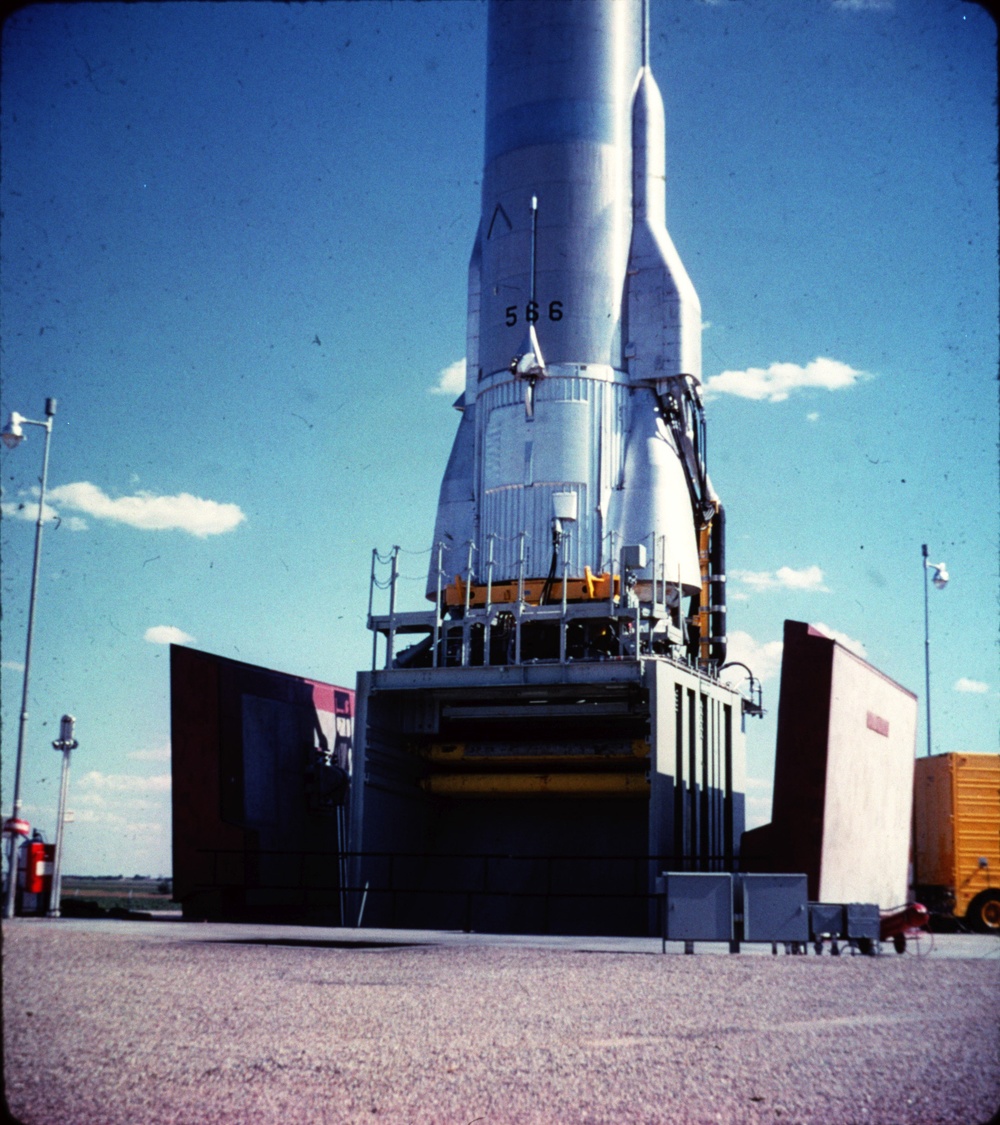 Construction of Atlas F Missile sites surrounding Dyess Air Force Base in the early 1960's