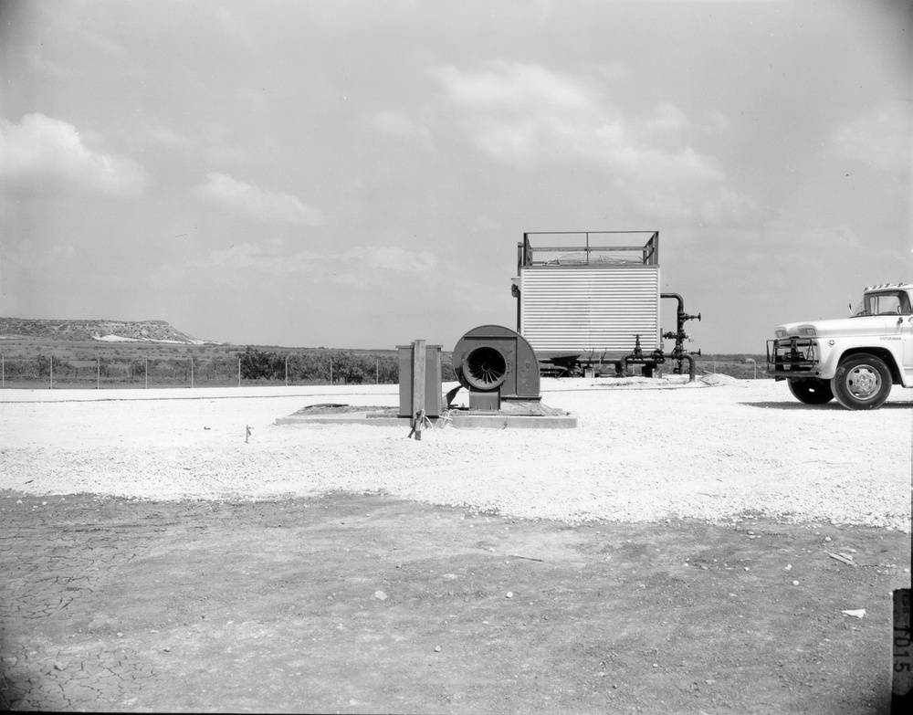 Construction of Atlas F Missile sites surrounding Dyess Air Force Base in the early 1960's