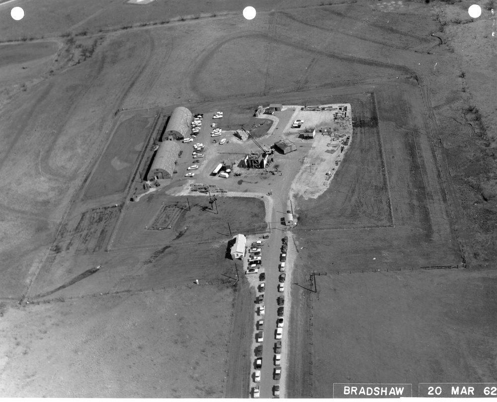 Construction of Atlas F Missile sites surrounding Dyess Air Force Base in the early 1960's