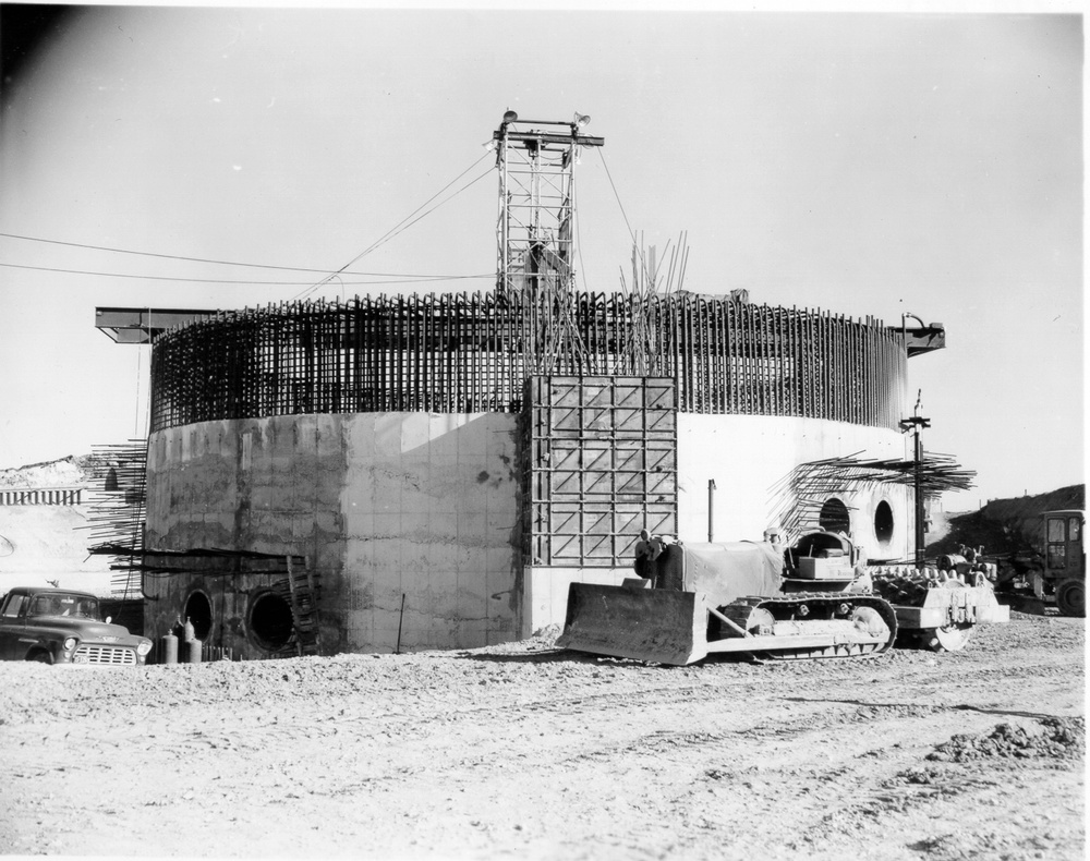 Construction of Atlas F Missile sites surrounding Dyess Air Force Base in the early 1960's