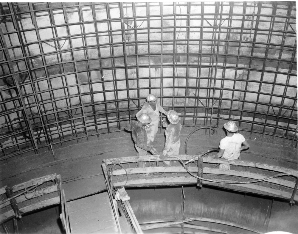 Construction of Atlas F Missile sites surrounding Dyess Air Force Base in the early 1960's