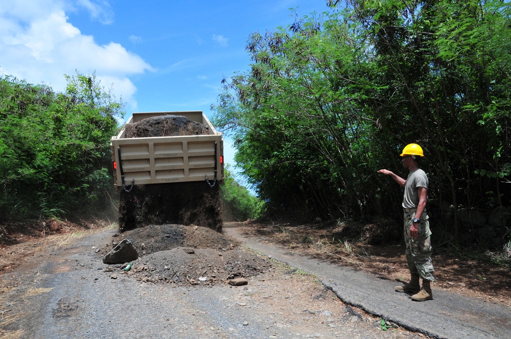 662nd Engineer Company Restore Training Site