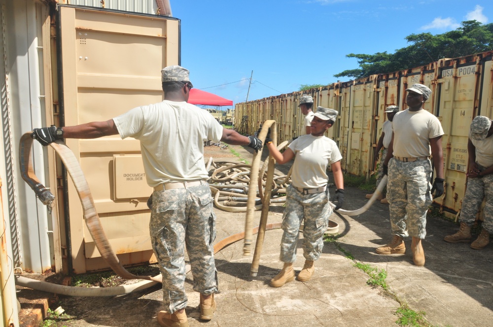 630th Quartermaster Detachment conducts final annual training