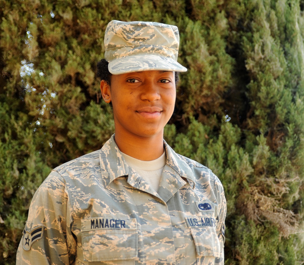 Faces of Beale: Airman 1st Class Aureon Manager