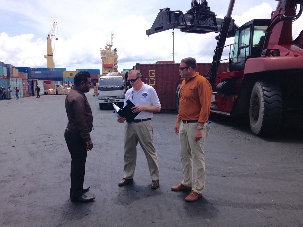 U.S. Coast Guard International Port Security team visits Maldives Transport Authority