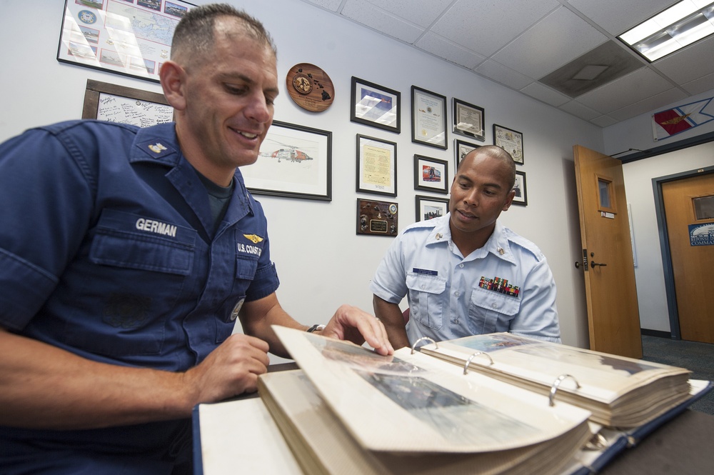 Picture means more than words for Coast Guardsman