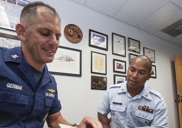 Picture means more than words for Coast Guardsman