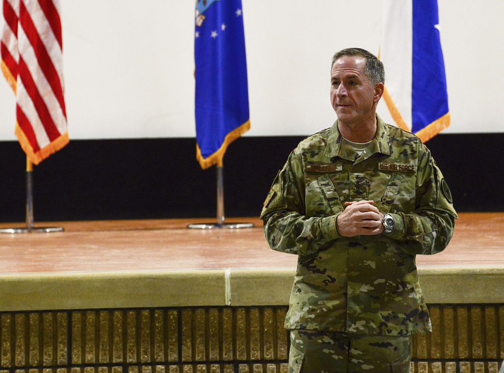 CSAF highlights top priorities with deployed Airmen
