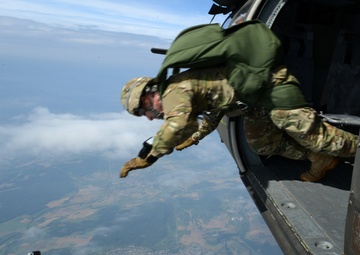 Free-Falling From Black Hawks Over Germany