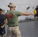 22nd MEU Marines Conduct OC Spray Training