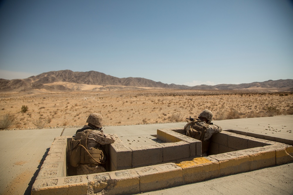 Marines from 1st Marine Division maintain combat proficiency