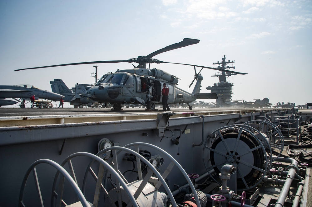 USS Dwight D. Eisenhower Deployment