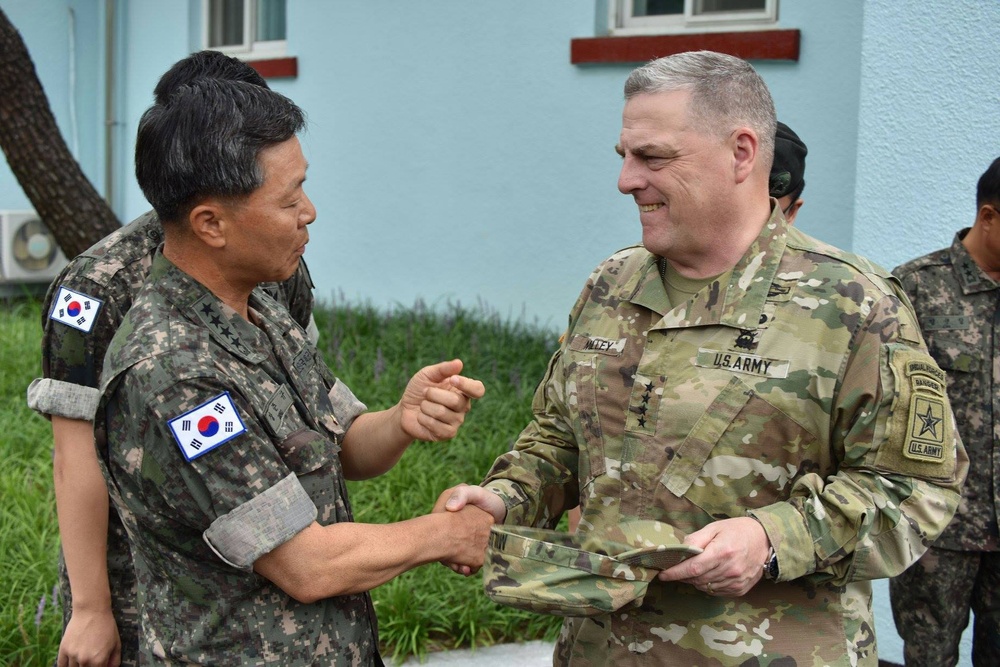 U.S. Army chief of staff Gen. Mark Milley Visits R.O.K