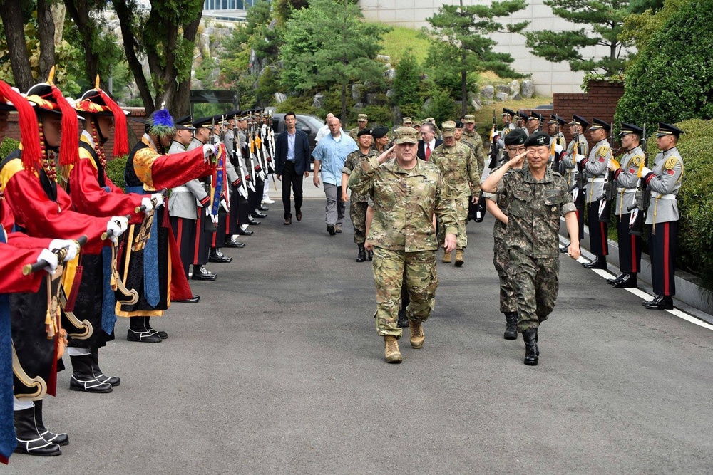 U.S. Army chief of staff Gen. Mark Milley Visits R.O.K