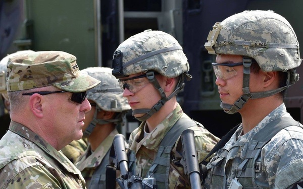 U.S. Army chief of staff Gen. Mark Milley Visits R.O.K