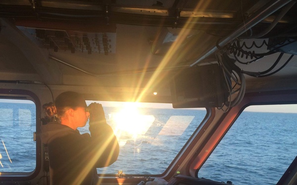Coast Guard Cutter Cochito crew searches for missing swimmer off Virginia Beach, VA