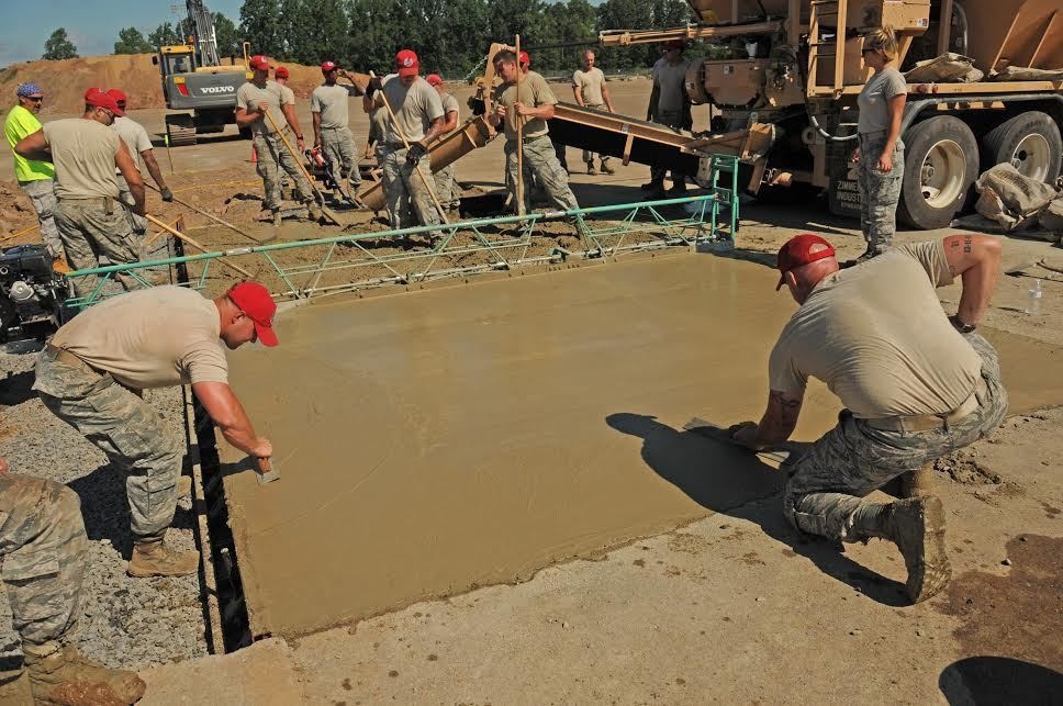 The 201st RED HORSE mixes it up with new equipment