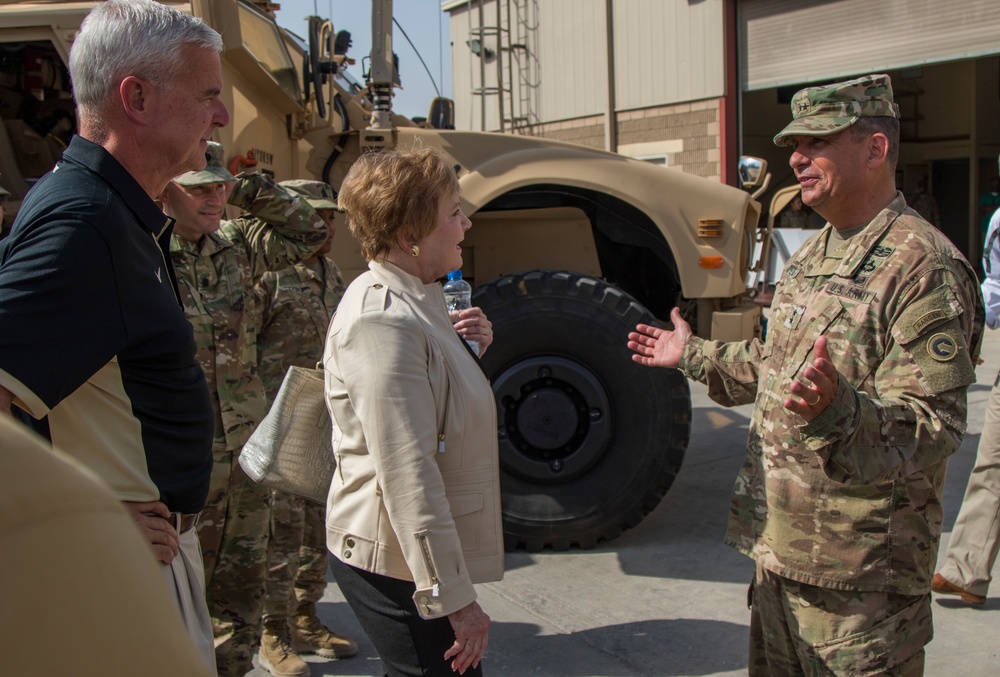 Congressional Delegation visits Deployed Troops