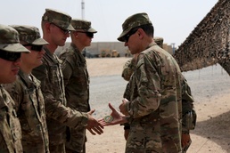 Top CENTCOM general visits ARCENT Soldiers
